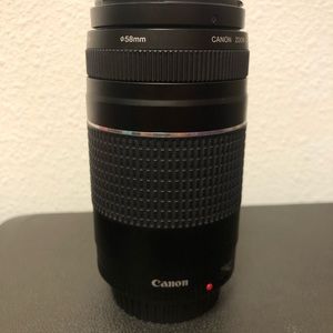 75-300mm Cannon Lense